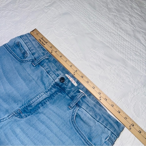 Jen7 7 for All Mankind Women's Jeans Ankle Skinny Size 12 Frayed Tulip Hem - Picture 15 of 15
